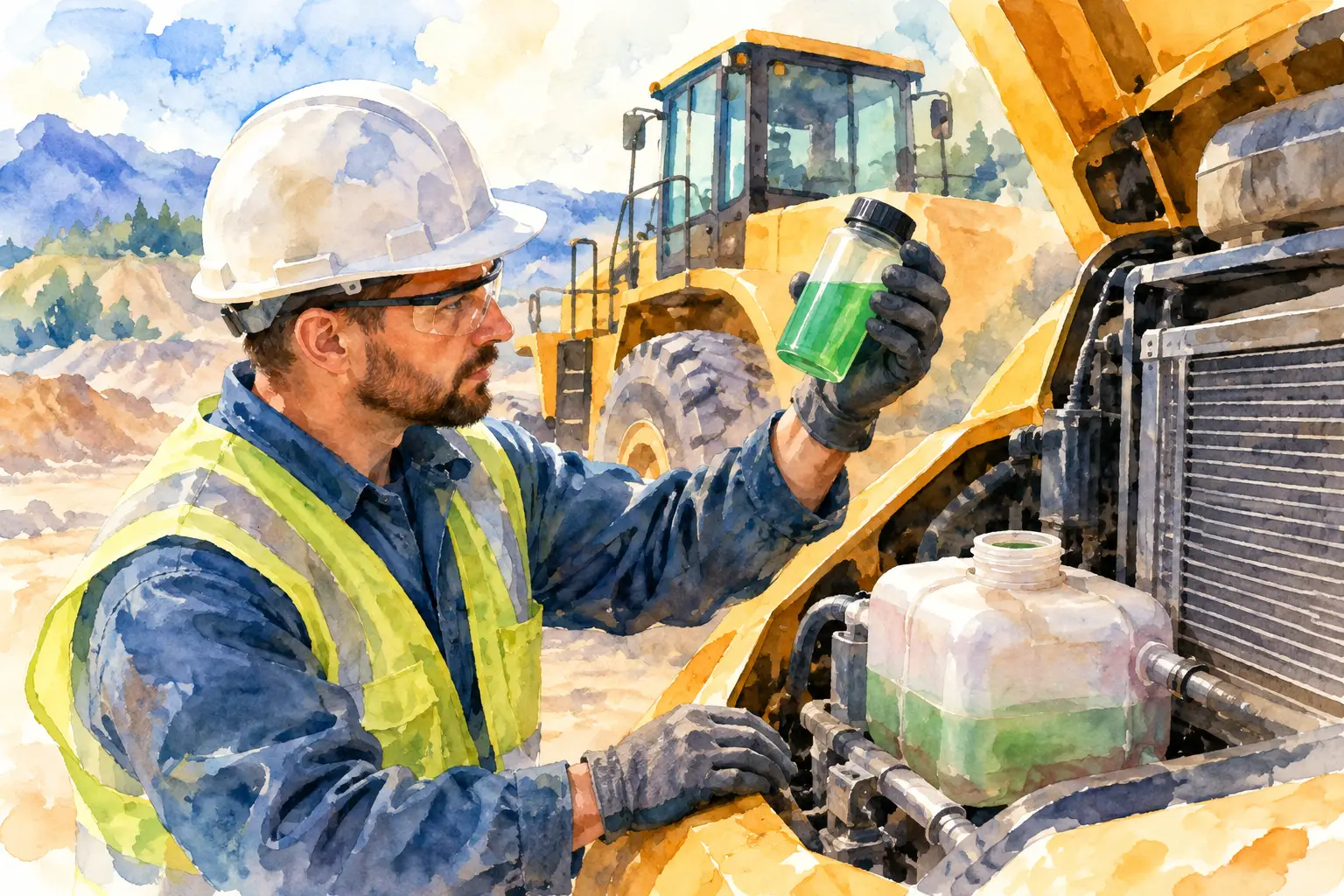 How to Check Coolant Quality in Heavy Equipment