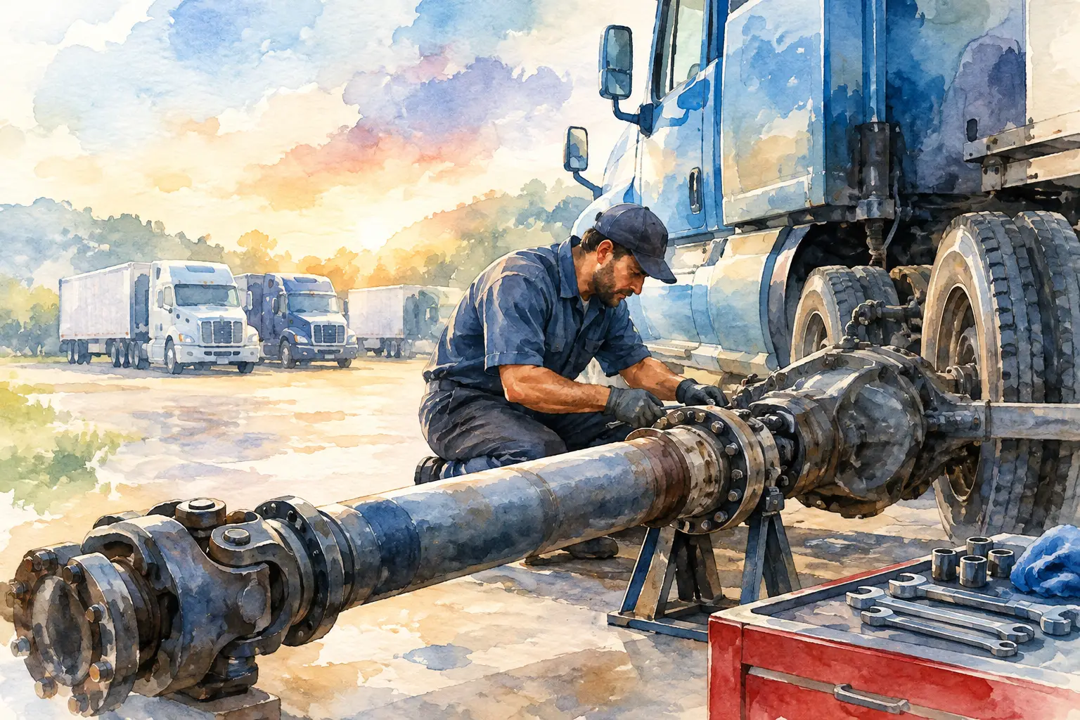 Truck Driveline Repair Guide for Heavy Fleets