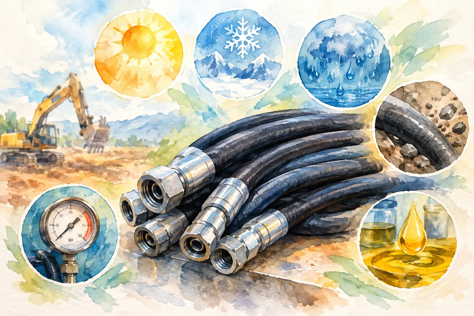 What Controls the Hydraulic Hose Lifespan?
